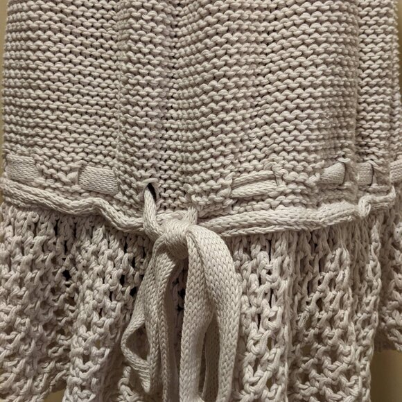 Stella McCartney Boho Knit Mini Dress tunic top – White – Size M/L Made in Italy - Picture 7 of 12